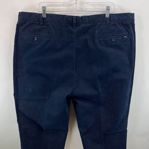 Ralph Lauren Aviator Navy Classic Fit Chino Big & Tall 44T x 36 - Picture 5 of 7